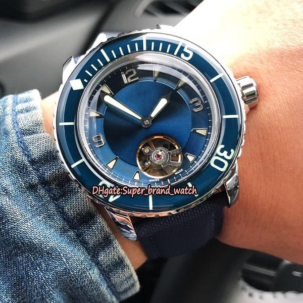 6 color fifty fathoms 50 fathoms 5015-12b40-o52a tourbillon mechanical luminous blue dial mens watch rose gold case nylon band sport watches, Slivery;brown
6 color fifty fathoms 50 fathoms 5015-12b40-o52a tourbillon mechanical luminous blue dial mens watch rose gold case nylon band sport watches, Slivery;brown