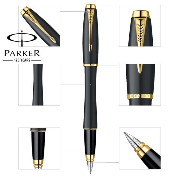 Business Parker Urban Fountain Pen Gold / Silver Clip Matte Black Pen office School Writing Stationery Supplies
Business Parker Urban Fountain Pen Gold / Silver Clip Matte Black Pen office School Writing Stationery Supplies