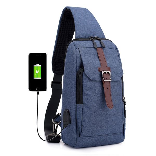 polyester chest bag men's casual shoulder bag usb messenger simple wild multi-function outdoor
polyester chest bag men's casual shoulder bag usb messenger simple wild multi-function outdoor