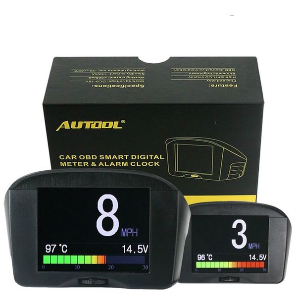 autool x50 plus smart digital meter multi-function car obd alarm water temperature gauge digital voltage speed meter display
autool x50 plus smart digital meter multi-function car obd alarm water temperature gauge digital voltage speed meter display