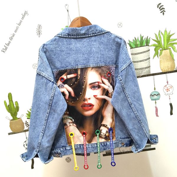 cotton retro personality denim jacket womens fashion applique ribbon jeans jacket women casual loose hole basic bomber jackets, Black;brown
cotton retro personality denim jacket womens fashion applique ribbon jeans jacket women casual loose hole basic bomber jackets, Black;brown