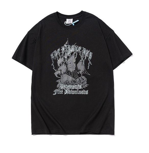 mens t shirts high street vtm vetements 2020 new pirate ship print t-shirt short sleeve loose casual clothes, White;black
mens t shirts high street vtm vetements 2020 new pirate ship print t-shirt short sleeve loose casual clothes, White;black