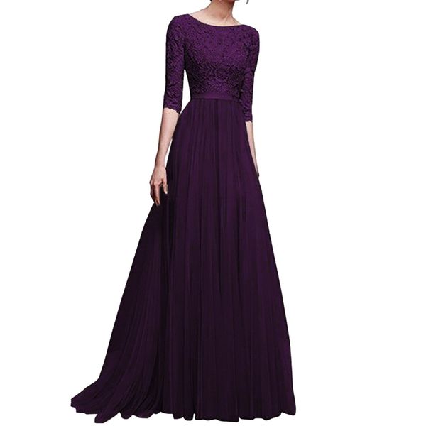 summer dress 2019 women formal wedding bridesmaid long elegant dress solid party prom ball gown, Black;gray
summer dress 2019 women formal wedding bridesmaid long elegant dress solid party prom ball gown, Black;gray