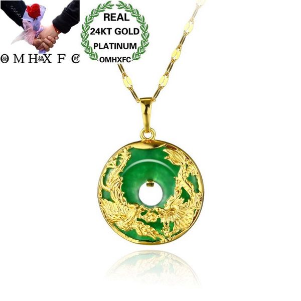 omhxfc wholesale european fashion woman man party birthday wedding dragon phoenix green jade 24kt gold pendant necklace ex123, Silver
omhxfc wholesale european fashion woman man party birthday wedding dragon phoenix green jade 24kt gold pendant necklace ex123, Silver