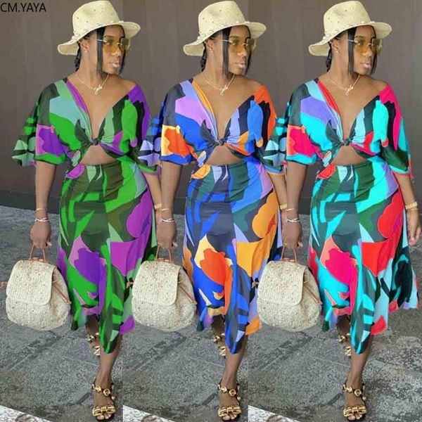 cm.yaya women tie dye batwing sleeve v-neck crop a-line skirt suit two piece set beach holiday dress tracksuit matching set, White
cm.yaya women tie dye batwing sleeve v-neck crop a-line skirt suit two piece set beach holiday dress tracksuit matching set, White