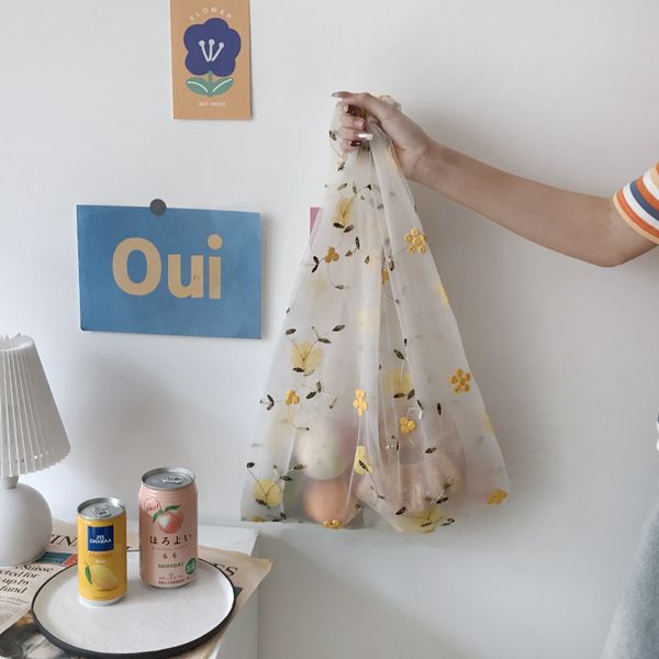 eco хозяйственная сумка прозрачные сумки для женщин 2020 пляж tote bag clear органза ткань большой корзина вышивки цветы сумки
eco хозяйственная сумка прозрачные сумки для женщин 2020 пляж tote bag clear органза ткань большой корзина вышивки цветы сумки