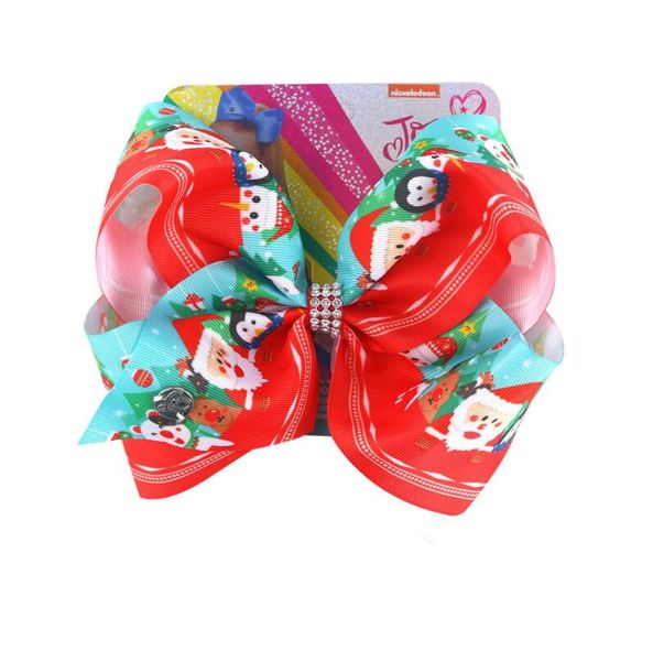 jojo siwa hair bows 8inch children's big christmas bow hairpin santa claus bow hairpin girl bow hairpin, Slivery;white
jojo siwa hair bows 8inch children's big christmas bow hairpin santa claus bow hairpin girl bow hairpin, Slivery;white