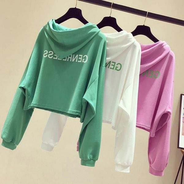autumn long sleeve loose sweatshirt fashion casual pullover female hoodie letter sweatshirt, Black
autumn long sleeve loose sweatshirt fashion casual pullover female hoodie letter sweatshirt, Black