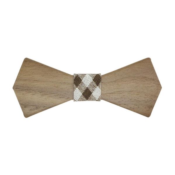 Men Hardwood Butterfly Bow Ties Bowtie Handmade Wood Bow Tie