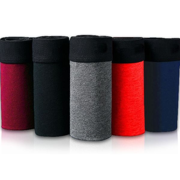 cotton boxers men solid boxershorts luxury breathable u convex underwear panties fashion casual male cuecas, Black;white
cotton boxers men solid boxershorts luxury breathable u convex underwear panties fashion casual male cuecas, Black;white