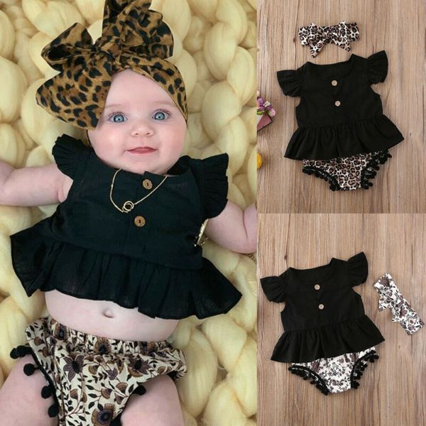 casual 3pcs infant kids baby girl boy ruffle sleeveless +leopard/floral shorts +headband, White
casual 3pcs infant kids baby girl boy ruffle sleeveless +leopard/floral shorts +headband, White