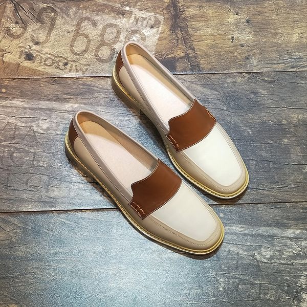 2020 genuine leather loafers slip on square head women low flats spring comfortable soft european concise cozy shoes moccasins, Black
2020 genuine leather loafers slip on square head women low flats spring comfortable soft european concise cozy shoes moccasins, Black