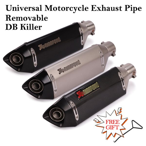 slip on 380mm motorcycle exhaust muffler db killer 51mm modified escape tube for gsx-s750 mt07 r3 nc700 cbr500 ninja400
slip on 380mm motorcycle exhaust muffler db killer 51mm modified escape tube for gsx-s750 mt07 r3 nc700 cbr500 ninja400