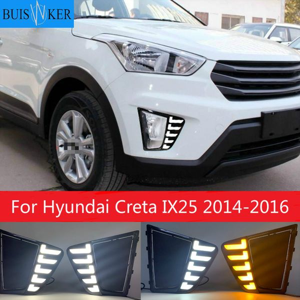 for creta ix25 2014-2020 car lights waterproof ip67 drl 2pcs led daytime running lights fog lamps yellow turn signals
for creta ix25 2014-2020 car lights waterproof ip67 drl 2pcs led daytime running lights fog lamps yellow turn signals