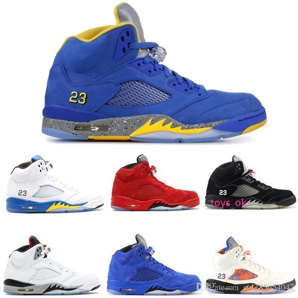 mens 2019 5 5s jsp laney varsity royal basketball shoes psg black metallic international flight fire red blue suede sport designer sneakers
mens 2019 5 5s jsp laney varsity royal basketball shoes psg black metallic international flight fire red blue suede sport designer sneakers