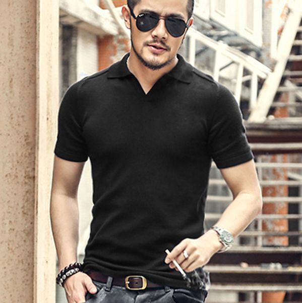 Summer Men Tops Tees Short Sleeve Polo Shirt Men Knit Polo Shirt Slim Brand Cotton Men 'S Casual Shirts Size M -Xxl 2017 New
Summer Men Tops Tees Short Sleeve Polo Shirt Men Knit Polo Shirt Slim Brand Cotton Men 'S Casual Shirts Size M -Xxl 2017 New
