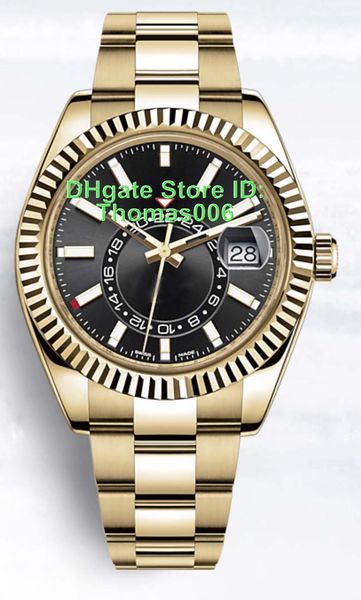 watches mechanical automatic movement sky 326934 gold black dial sapphire glass concealed folding crown clasp super watches 41mm, Slivery;brown
watches mechanical automatic movement sky 326934 gold black dial sapphire glass concealed folding crown clasp super watches 41mm, Slivery;brown