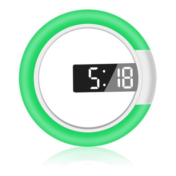 digital wall clock led mirror hollow temperature ring light nightlight rgb alarm clocks round 12 inch living room watch decor 
digital wall clock led mirror hollow temperature ring light nightlight rgb alarm clocks round 12 inch living room watch decor