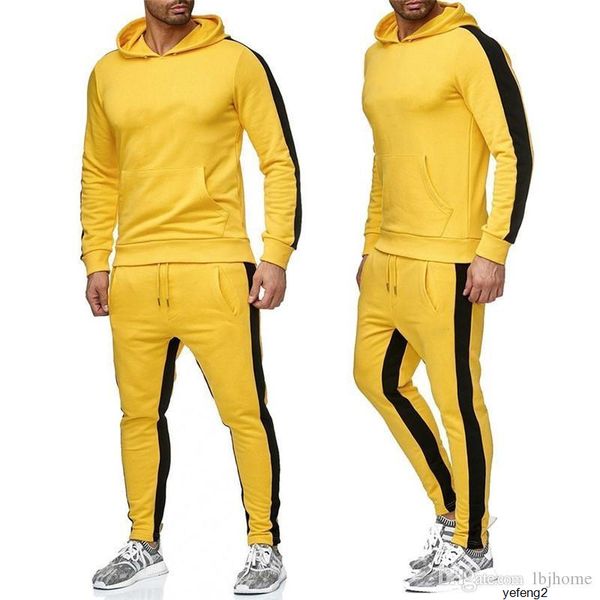 2020 tracksuit for men 2 pieces set jacket sportswear mens tracksuit hoodie spring autumn clothes hoodies+pants high quality, Gray
2020 tracksuit for men 2 pieces set jacket sportswear mens tracksuit hoodie spring autumn clothes hoodies+pants high quality, Gray