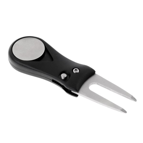 multipurpose switchable folding golf divot tool gadget with magnetic detachable ball marker 
multipurpose switchable folding golf divot tool gadget with magnetic detachable ball marker