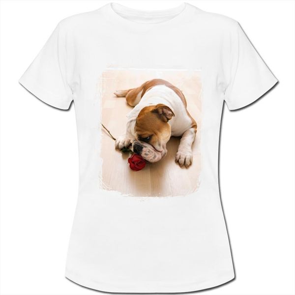 2019 fashion men t shirt bull dog with rose mens t shirt print men summer style fashion, White;black
2019 fashion men t shirt bull dog with rose mens t shirt print men summer style fashion, White;black