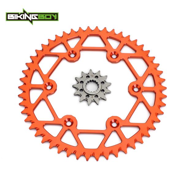 bikingboy front 13t rear 48t-52t sprocket for 125-530 sx xc gs exc sxf mxc sxs smr 1998 1999 2000-2017 orange black silver
bikingboy front 13t rear 48t-52t sprocket for 125-530 sx xc gs exc sxf mxc sxs smr 1998 1999 2000-2017 orange black silver