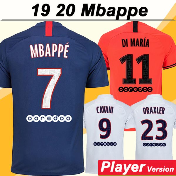 19 20 mbappe player version soccer jerseys cavani di maria home away men football shirts new verratti matuidi draxler short maillots de foot, Black;yellow
19 20 mbappe player version soccer jerseys cavani di maria home away men football shirts new verratti matuidi draxler short maillots de foot, Black;yellow