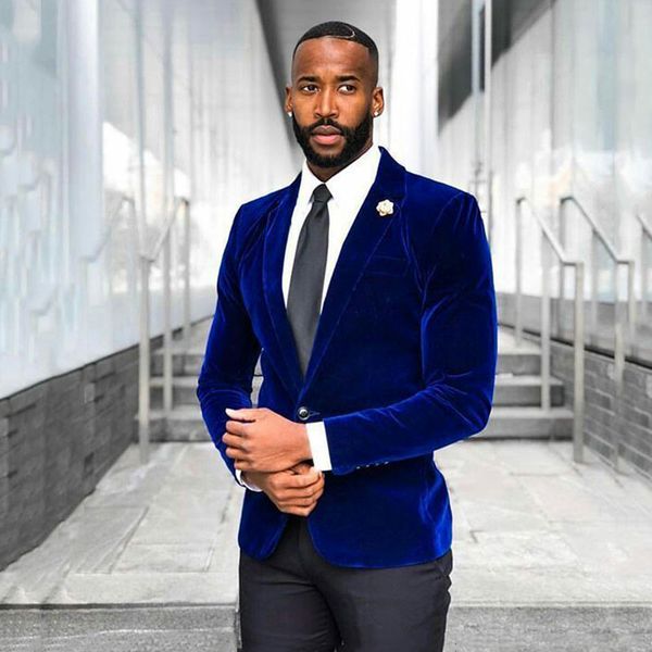 royal blue velvet smoking jacket costume homme suit men wedding groom tuxedo man blazers 2piece slim fit terno masculino, White;black
royal blue velvet smoking jacket costume homme suit men wedding groom tuxedo man blazers 2piece slim fit terno masculino, White;black