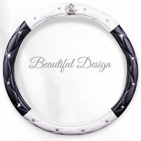 pu leather fashion womencar steering wheel covers diamond black pink auto steering-covers cases for lady girls car accessories
pu leather fashion womencar steering wheel covers diamond black pink auto steering-covers cases for lady girls car accessories
