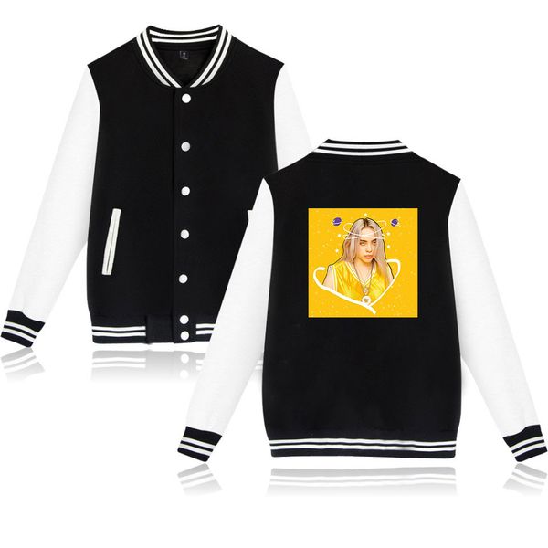 new arrive billie eilish baseball jacket women/men harajuku sweatshirt fashion winter billie eilish black baseball jackets
new arrive billie eilish baseball jacket women/men harajuku sweatshirt fashion winter billie eilish black baseball jackets
