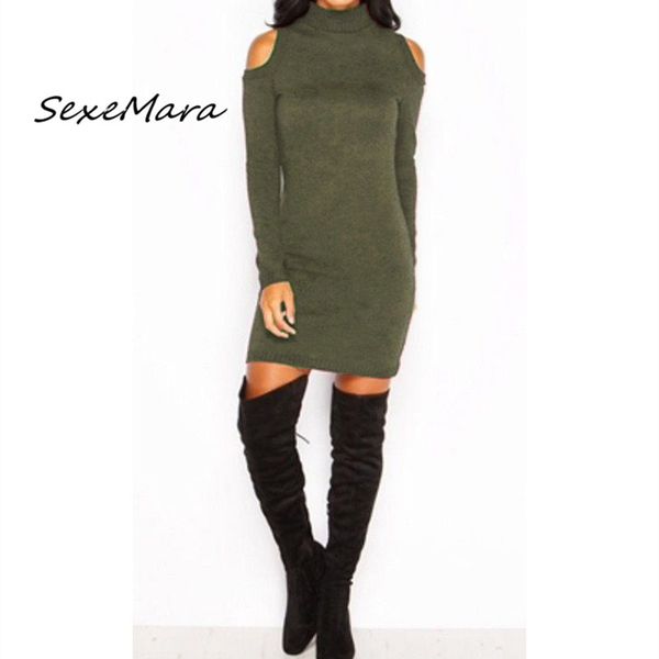 autumn fashion 2019 turtleneck sheath women dress vintage casual long sleeve mini dress, Black;gray
autumn fashion 2019 turtleneck sheath women dress vintage casual long sleeve mini dress, Black;gray