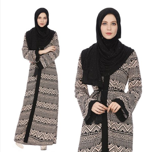 casual muslim print maxi abaya full dress loose style long robe gowns kimono jubah ramadan arab middle east islamic clothing, Red
casual muslim print maxi abaya full dress loose style long robe gowns kimono jubah ramadan arab middle east islamic clothing, Red