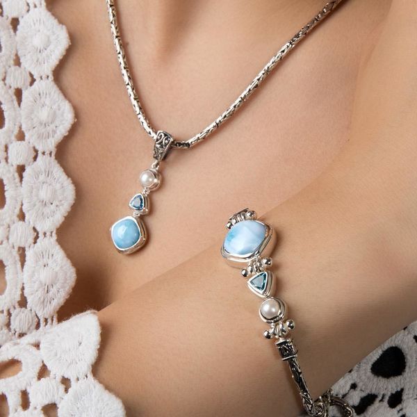 handmade unique 925 sterling silver pendant, beautiful natural blue caribbean larimar& pearl pendant for women ladies girls
handmade unique 925 sterling silver pendant, beautiful natural blue caribbean larimar& pearl pendant for women ladies girls