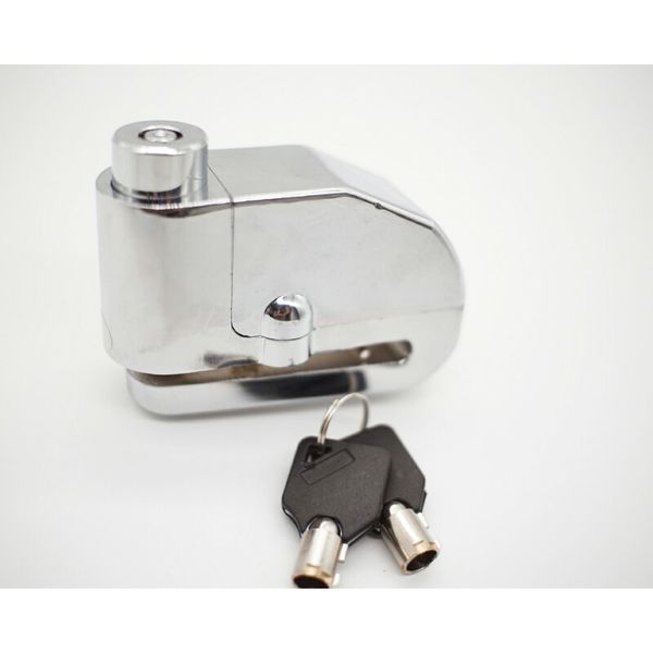 motorcycle universal silver electroplating lock moto disc alarm lock scooter bicycle disk brake security anti-theft alarm
motorcycle universal silver electroplating lock moto disc alarm lock scooter bicycle disk brake security anti-theft alarm
