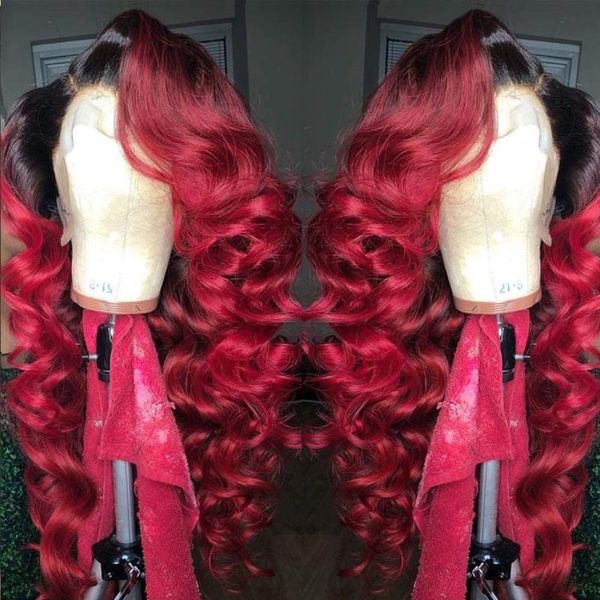 red lace front human hair wigs 1b/99j red wig colored human hair wavy lace front wig ombre wigs, Black;brown
red lace front human hair wigs 1b/99j red wig colored human hair wavy lace front wig ombre wigs, Black;brown