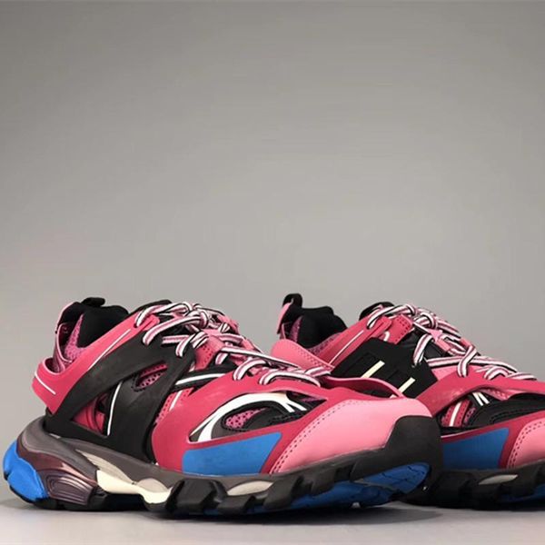 triple s 3.0 new color pink blue white tess s men women clunky sneaker casual shoes designer shoe with dust bag c30, Black
triple s 3.0 new color pink blue white tess s men women clunky sneaker casual shoes designer shoe with dust bag c30, Black