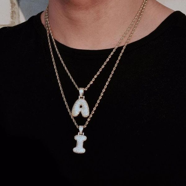 custom hip hop men necklace cz bubble letters initinal name pendant iced out golden jewelry, Silver
custom hip hop men necklace cz bubble letters initinal name pendant iced out golden jewelry, Silver