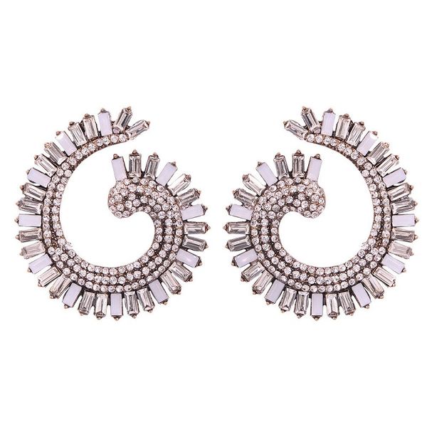wholesale- fashion luxury designer exaggerated colorful diamond rhinestone geometric curved stud earrings for women girls, Golden;silver
wholesale- fashion luxury designer exaggerated colorful diamond rhinestone geometric curved stud earrings for women girls, Golden;silver