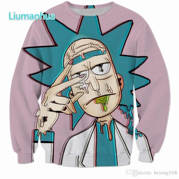new cartoon rick and morty sweatshirts men women streetwear hipster pullovers funny scientist rick 3d print sweatshirt, Black
new cartoon rick and morty sweatshirts men women streetwear hipster pullovers funny scientist rick 3d print sweatshirt, Black