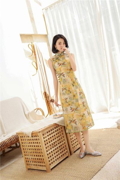 chinses style print sleeveless qipao vintage mandarin collar handmade button cheongsam summer new slim chinses dress size 3xl, Red
chinses style print sleeveless qipao vintage mandarin collar handmade button cheongsam summer new slim chinses dress size 3xl, Red