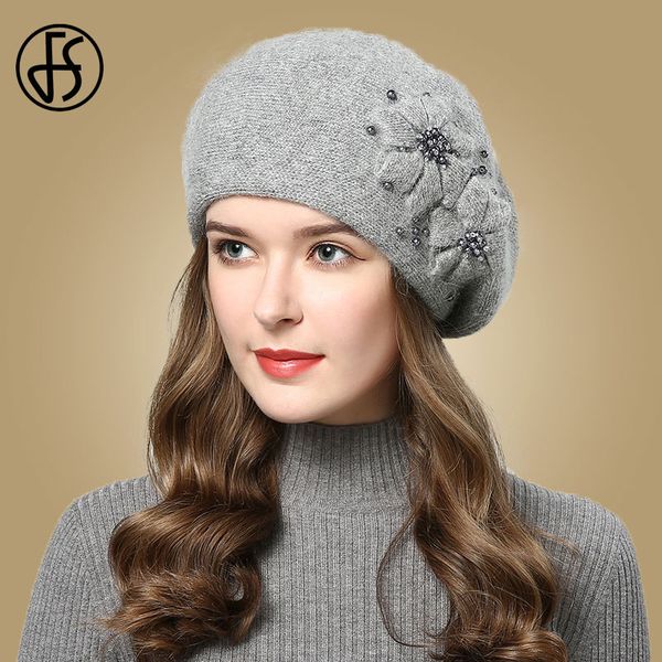 fs autumn winter hats for women beanies with rhinestones flowers fur caps womens knitted hat thicken warm cap, Blue;gray
fs autumn winter hats for women beanies with rhinestones flowers fur caps womens knitted hat thicken warm cap, Blue;gray