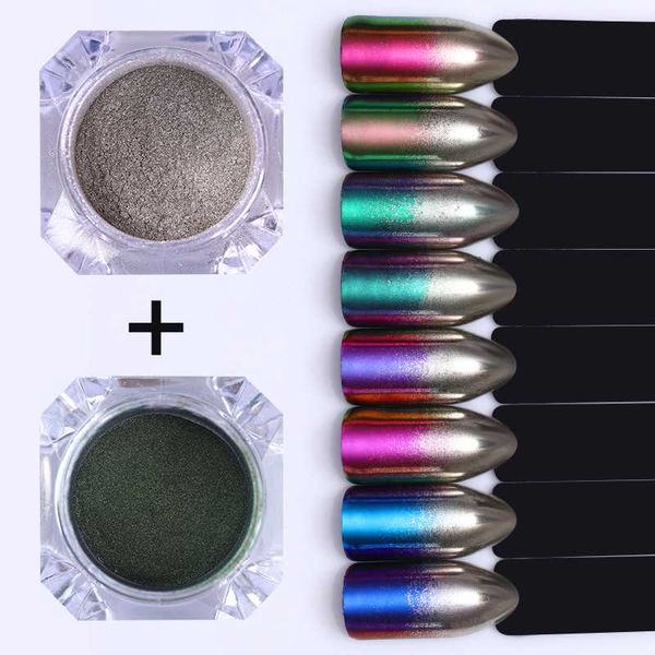 nail glitter 2pcs chameleon mirror powder gradient metallic effect pigment art decorations uv gel polishing chrome 1pc, Silver;gold
nail glitter 2pcs chameleon mirror powder gradient metallic effect pigment art decorations uv gel polishing chrome 1pc, Silver;gold