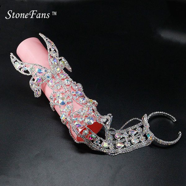 stonefans metal wide cuff bracelets for women crystals fashion lover's rhinestones colored wedding bracelets bangles for women c1902150, Black
stonefans metal wide cuff bracelets for women crystals fashion lover's rhinestones colored wedding bracelets bangles for women c1902150, Black