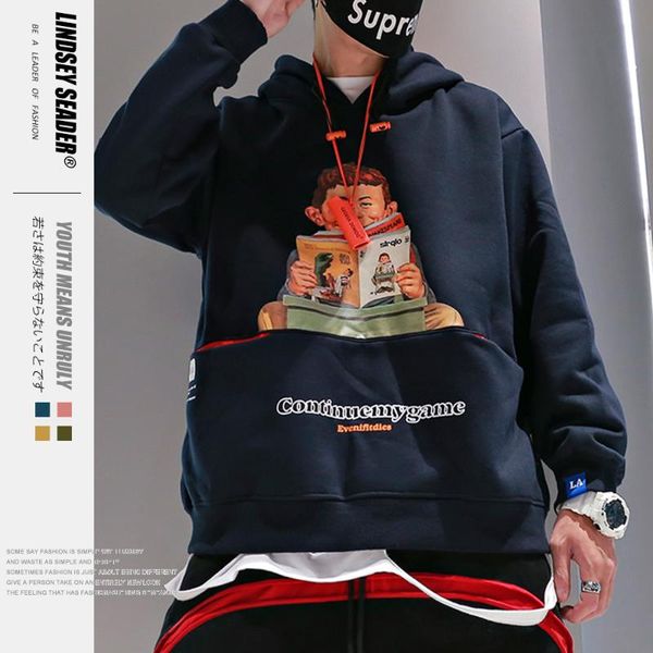 lindsey seader men hip hop streetwear hoodie harajuku reading boy hoodie sweatshirt 2020 autumn pullover hoodies design casual, Black
lindsey seader men hip hop streetwear hoodie harajuku reading boy hoodie sweatshirt 2020 autumn pullover hoodies design casual, Black