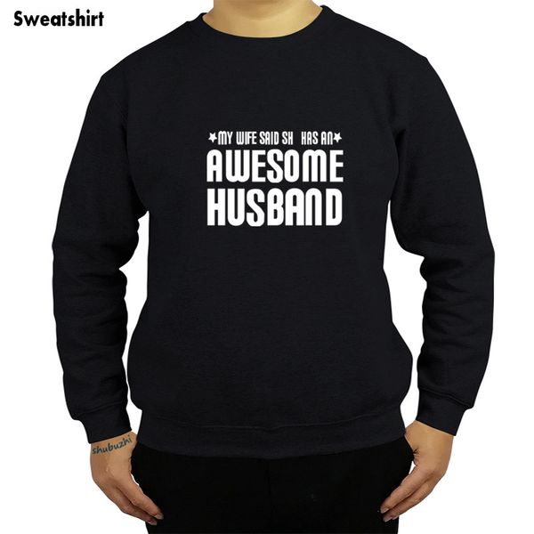 new arrived awesome husband men sweatshirt anniversary wedding birthday christmas gift ideas hoody cool cotton hoodies sbz4439, Black
new arrived awesome husband men sweatshirt anniversary wedding birthday christmas gift ideas hoody cool cotton hoodies sbz4439, Black