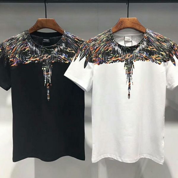 19ss Marcelo Burlon Футболка Мужчины Женщины Уличная одежда Футболка Marcelo Burlon Перо Крылья
19ss Marcelo Burlon Футболка Мужчины Женщины Уличная одежда Футболка Marcelo Burlon Перо Крылья