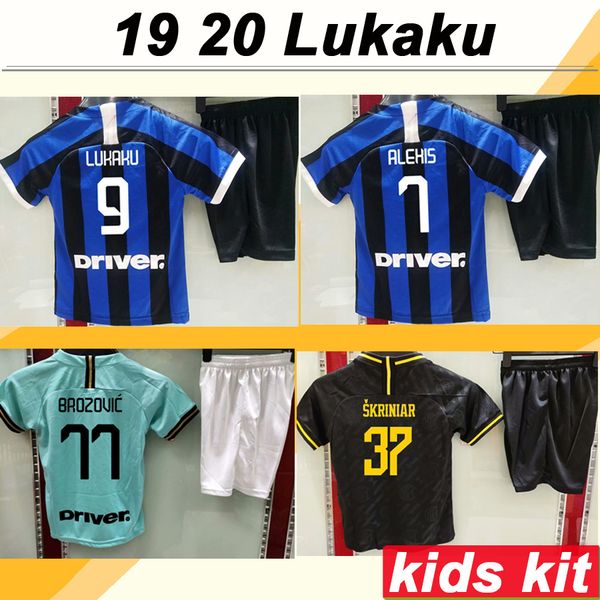 19 20 alexis lukaku kids kit soccer jerseys brozovic skriniar candreva home away football shirts d' ambrosio vecino boy girl socks unif, Black
19 20 alexis lukaku kids kit soccer jerseys brozovic skriniar candreva home away football shirts d' ambrosio vecino boy girl socks unif, Black