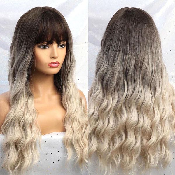 wave ombre 1b/blonde 13x6 lace front human hair wig with baby hair brazilian with bang for black women natural hairline, Black;brown
wave ombre 1b/blonde 13x6 lace front human hair wig with baby hair brazilian with bang for black women natural hairline, Black;brown