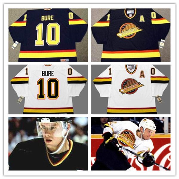 mens #10 pavel bure vancouver canucks 1994 ccm vintage ice hockey stitched jersey retro jerseys ing, Black;red
mens #10 pavel bure vancouver canucks 1994 ccm vintage ice hockey stitched jersey retro jerseys ing, Black;red
