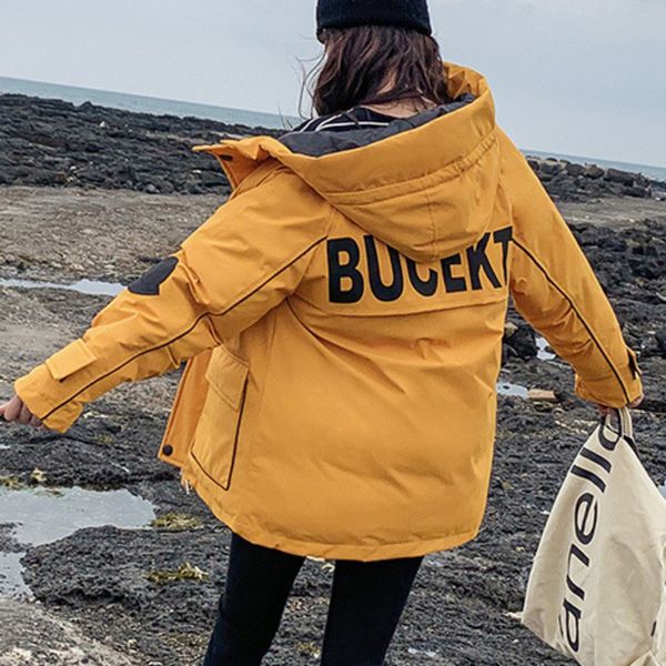2019 loose print winter coat warm long parka female plus size jackets big pocket work down cotton padded jacket women s12, Black
2019 loose print winter coat warm long parka female plus size jackets big pocket work down cotton padded jacket women s12, Black